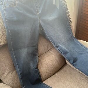 Gloria Vanderbilt Dark Blue Straight Leg Jeans